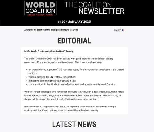 Newsletter January 2025